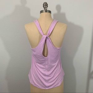 Athleta Lavender Essence Twist Back Tank Top - Size S